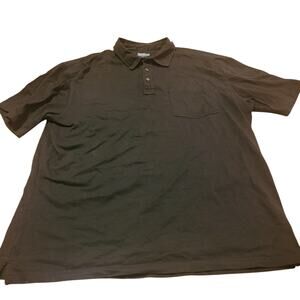 Duluth Men's Black Longtail T Polo Shirt Size XL